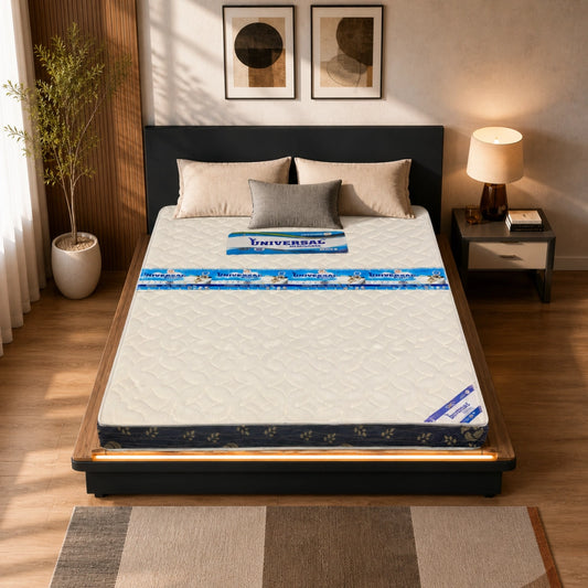 Luster Full Plush Mattress, Softy Foam, HR Foam, and Memory Foam