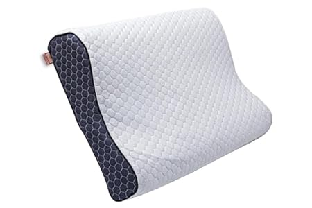 ChillMate CW Cool Gel Memory Foam Pillow – Contoured Neck Support