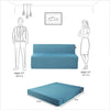 Universal Mattresses, DELUXE ,Original Dual Utility, Supreme Comfort Sofa cum bed . Premium Hard foam. Hard Foam Base with PU Foam Top, Soft PU Comfort with a Hard Foam Backbone,