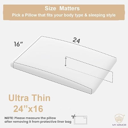 Royal Cush TW Memory Foam Cervical Pillow – Neck & Back Support