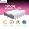 ChillMate CW Cool Gel Memory Foam Pillow – Contoured Neck Support