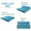 Universal Mattresses, DELUXE ,Original Dual Utility, Supreme Comfort Sofa cum bed . Premium Hard foam. Hard Foam Base with PU Foam Top, Soft PU Comfort with a Hard Foam Backbone,
