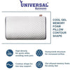 ChillMate CW Cool Gel Memory Foam Pillow – Contoured Neck Support