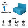 Universal Mattresses, DELUXE ,Original Dual Utility, Supreme Comfort Sofa cum bed . Premium Hard foam. Hard Foam Base with PU Foam Top, Soft PU Comfort with a Hard Foam Backbone,