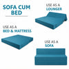 Universal Mattresses, DELUXE ,Original Dual Utility, Supreme Comfort Sofa cum bed . Premium Hard foam. Hard Foam Base with PU Foam Top, Soft PU Comfort with a Hard Foam Backbone,