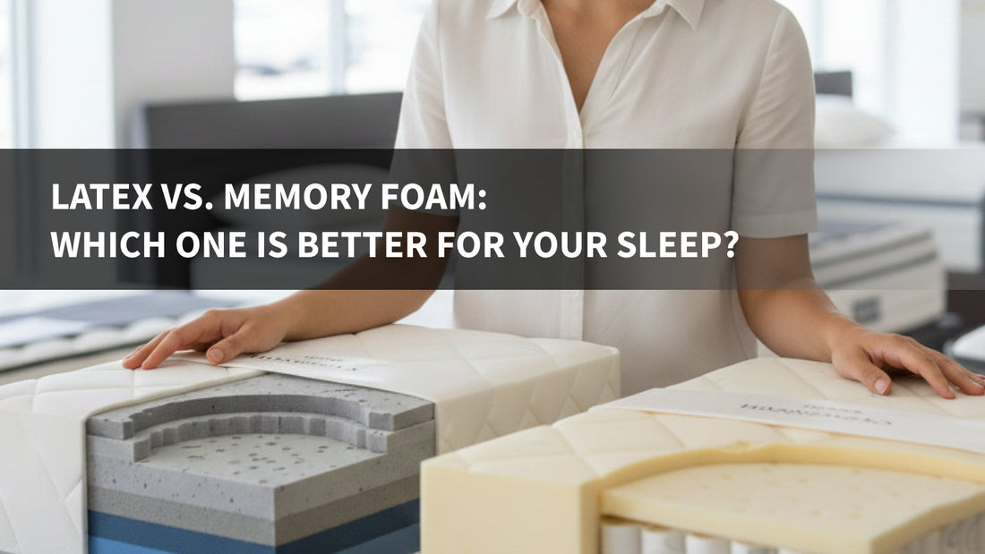 Latex vs. Memory Foam: Which One is Better for Your Sleep