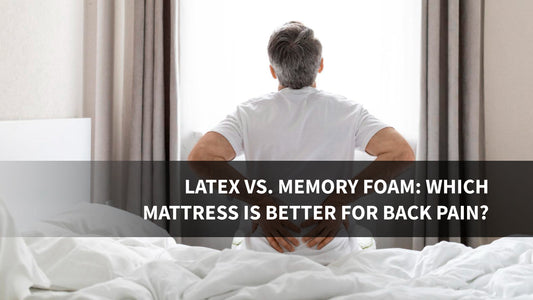 Latex Vs. Memory Foam: Which mattress is better for Back Pain?