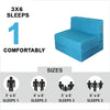 Universal Mattresses, DELUXE ,Original Dual Utility, Supreme Comfort Sofa cum bed . Premium Hard foam. Hard Foam Base with PU Foam Top, Soft PU Comfort with a Hard Foam Backbone,