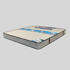 Mattress with brand logo on a gray background