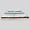Mattress with a gray background