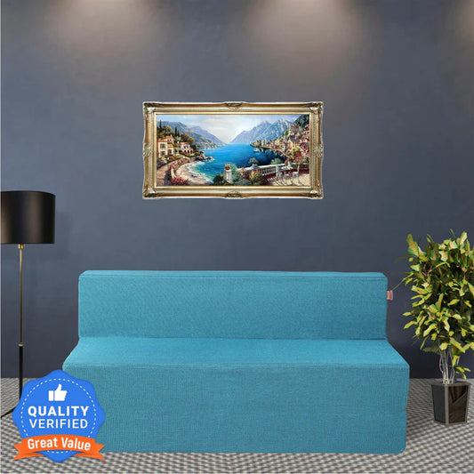 Universal Mattresses, DELUXE ,Original Dual Utility, Supreme Comfort Sofa cum bed . Premium Hard foam. Hard Foam Base with PU Foam Top, Soft PU Comfort with a Hard Foam Backbone,