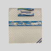 Mattress with 'Universal Mattresses' packaging on a gray background