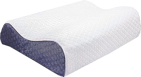 ChillMate CW Cool Gel Memory Foam Pillow – Contoured Neck Support