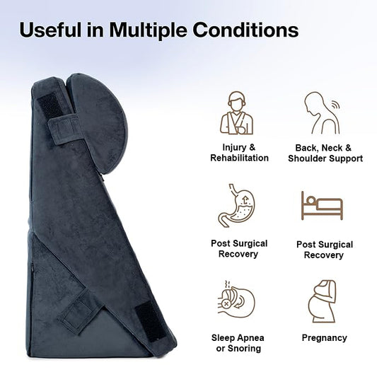 Universal Mattresses, Comfiwedge - J, Adjustable Wedge Pillow,