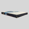 Mattress with decorative pattern on a gray background