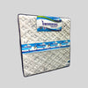 Mattress with 'Universal Mattresses' branding on a gray background