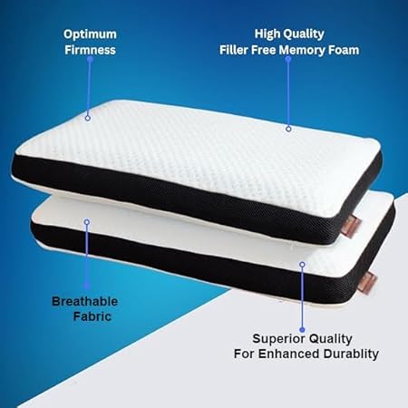 Royal Cush SW Memory Foam Cervical Pillow – Neck & Back Support