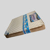 Mattress with Universal brand packaging on a light gray background