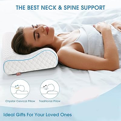 Royal Cush BW Memory Foam Cervical Pillow – Neck & Back Support