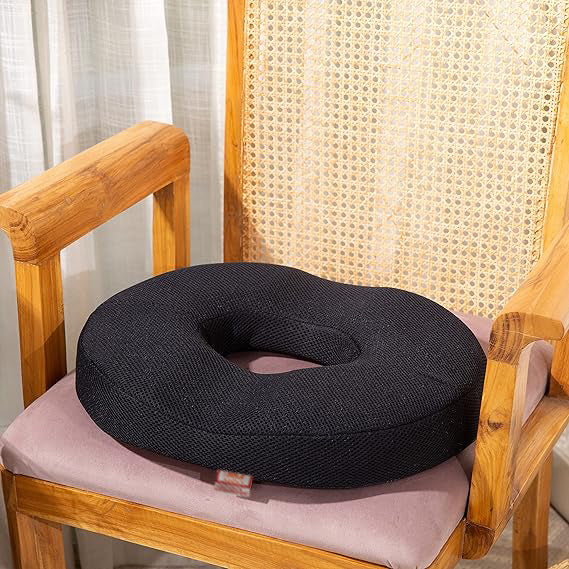 ZenDonut Tailbone & Coccyx Cushion – Long Sitting Comfort & Relief