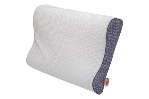 ChillMate CW Cool Gel Memory Foam Pillow – Contoured Neck Support