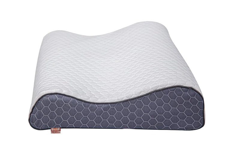 ChillMate CW Cool Gel Memory Foam Pillow – Contoured Neck Support