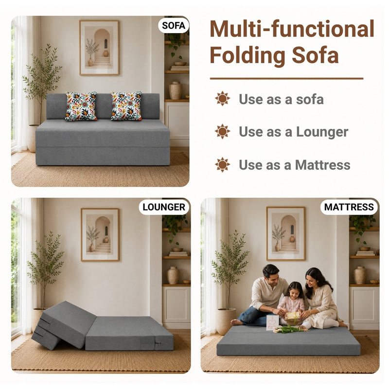 Universal Mattresses,VERSATILE ,Original Sofa Cum Bed – Dual Utility & Supreme Comfort,Premium HR Foam,Designed for everyday comfort,Maintains posture during sleep and sitting.