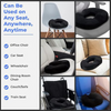 ZenDonut Tailbone & Coccyx Cushion – Long Sitting Comfort & Relief