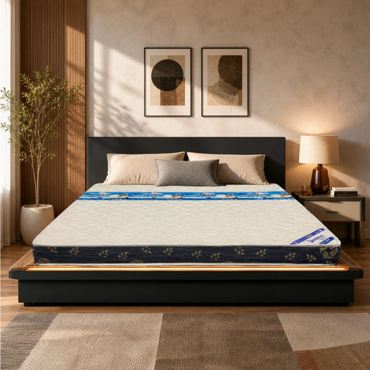 Luster Full Plush Mattress, Softy Foam, HR Foam, and Memory Foam