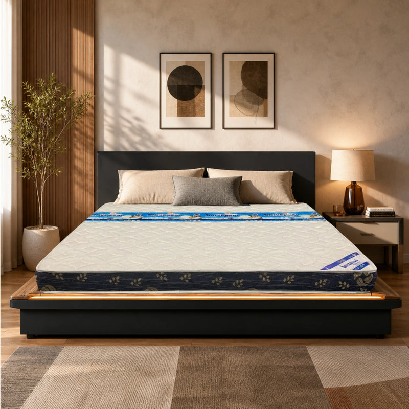 Luster Full Plush Mattress, Softy Foam, HR Foam, and Memory Foam